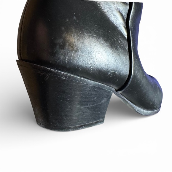 GIUSEPPE ZANOTTI Daddy 40 black leather ankle boots size 39 - Picture 12 of 16